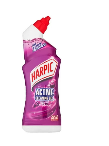 Harpic 1 x750ml Active Cleaning Gel Lavender
