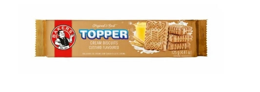 Bakers Topper Biscuits Custard Creams (1x 125g)