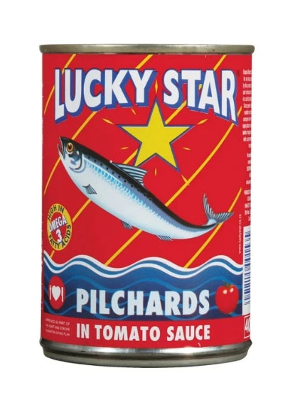 Lucky Star Pilchards in Tomato Sauce (1x400g)