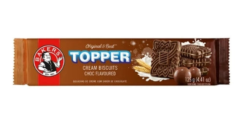 Bakers Topper Biscuits Chocolate (1x125g)