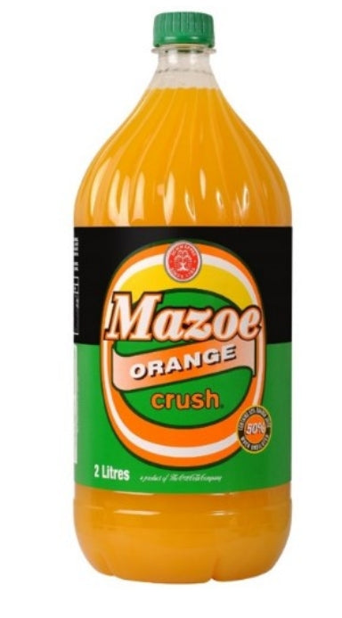 Mazoe Orange Crush Original 2L