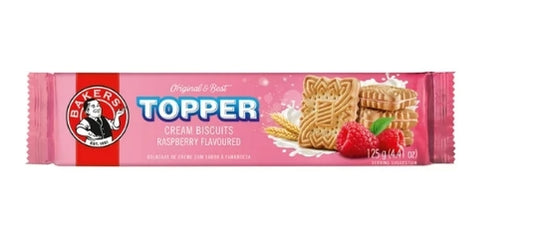 Bakers Toppers Biscuits Raspberry (1x 125g)